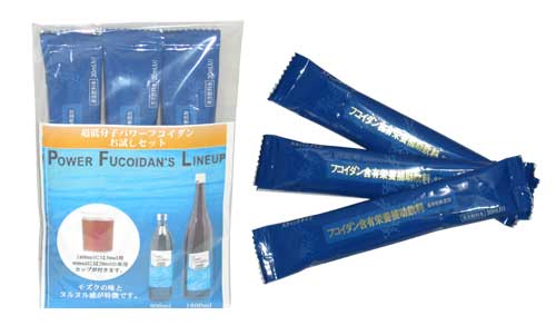 超低分子パワーフコイダン お試しセット30ml×3袋